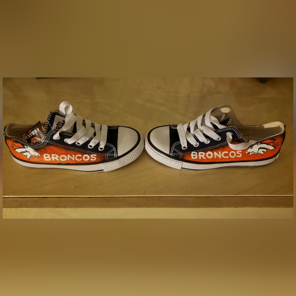 Youth Hand-painted sneakers.  Size 3